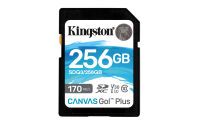 SD Card 256GB Kingston SDXC Canvas Go Plus C10 retail (SDG3/256GB)
