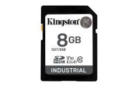 SD Card   8GB Kingston SDHC Industrial -40C to 85C retail (SDIT/8GB)