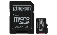 SD MicroSD Card 256GB Kingston SDXC Canvas+ (Class10) m.Adap retail (SDCS2/256GB)