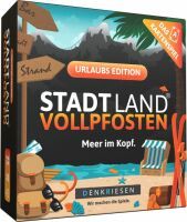 D & R Denkriesen GmbH DENKRIESEN - STADT LAND VOLLPFOSTEN® - Das Kartenspiel  URLAUB EDITION - ''Me