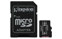 Kingston Canvas Select Plus - 64 GB - MicroSDXC - Class 10 - UHS-I - 100 MB/s - 85 MB/s