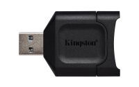 Kingston MobileLite Plus - SD - Black - Windows 10 - Windows 8.1 - Windows 8 - Mac OS X v. 10.10.x+ - Linux v.2.6.x+ - Chrome OS - USB 3.2 Gen 1 (3.1 Gen 1) Type-A - 0 - 60 °C - -20 - 70 °C