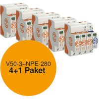 OBO 5 STK. V50-3+NPE-280 (POWER AKTION PAKET 4)