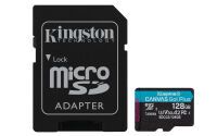 Kingston Canvas Go! Plus - 128 GB - MicroSD - Class 10 - UHS-I - 170 MB/s - 90 MB/s