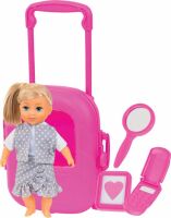 VEDES Großhandel GmbH - Ware Amia Puppen Trolley, mit Puppe