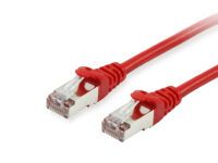 Equip Cat.6A S/FTP Patch Cable - 7.5m - Red - 7.5 m - Cat6a - S/FTP (S-STP) - RJ-45 - RJ-45 - Red