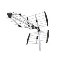 Nedis Außenantenne / UHF / Empfangsbereich: ≥50 km / LTE700 / Verstärkung dBi (bei Antennenkabel): 13.5 dB / 75 Ohm / Antennenlänge: 1085 mm / ABS / Aluminium