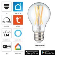 Alecto Smart-Filament-LED-Lampe mit Wi-Fi