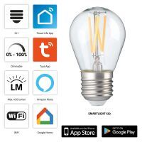 Alecto Smart-Filament-LED-Lampe mit Wi-Fi