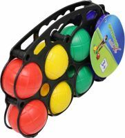 VEDES Großhandel GmbH - Ware Outdoor active Boccia mit 8 Bällen, Kunststoff