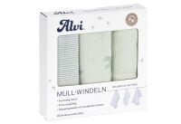 Alvi Mull Windeln 'Teddy' 3er Pack
