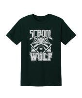 The Witcher T-Shirt \"School of the Wolf\" Black S English