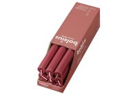 Multipack BOLSIUS Haushaltskerze 27x2,3 zar. rot - 9 Stück