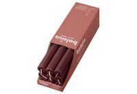 Multipack BOLSIUS Haushaltskerze 27x2,3cm rot - 9 Stück