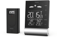 Hama Wetterstation HAMA 00186417 186417 Black Line M schwarz
