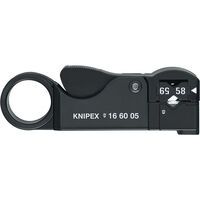 KNIPEX 16 60 05 SB Abisolierzange Schwarz