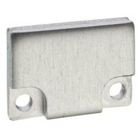 Barthelme BAR 62398614 BARdolino Alu-Endkappen Set flach Stärke 3mm 2x inkl. 4