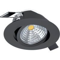 Eglo Leuchten EGLO Saliceto - Black - Round - Recessed - 220-240 V - 50/60 Hz