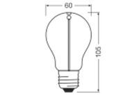Ledvance LED GLOBE A 1,8W 818 SMOKE E27 (VINTAGE 1906 CLASSIC)
