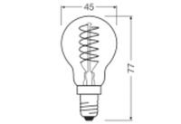 Ledvance LED SLIM A,B,P 4,8W 827 KL E14 (VINTAGE 1906 FIL DIM)