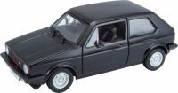 Bauer Bburago 1:24 VW Golf 1 GTI '79, schwarz