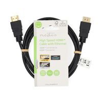 Nedis HDMI-KABEL STECKER-STECKER (CVGL34060BK15   1,5M)