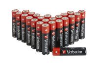 1x24 Verbatim Alkaline Batterie Mignon AA LR6              49505 Batterien