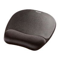 Fellowes Memory Foam Handgelenkauflage mit Mauspad sw Arbeitsplatz Ergonomie