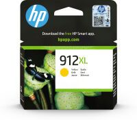 HP 912XL High Yield Yellow Original Ink Cartridge - High (XL) Yield - Pigment-based ink - 9.9 ml - 825 pages - 825 pages - 1 pc(s)