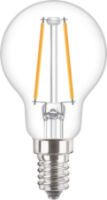 Philips PHIL CorePro LEDluster 2-25W/827Tropfen E14 250lm Glas klar E