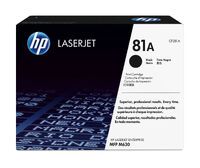 HP 81A Black Original LaserJet Toner Cartridge - 10500 pages - Black - 1 pc(s)