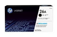HP 26A Black Original LaserJet Toner Cartridge - 3100 pages - Black - 1 pc(s)
