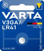 1 Varta Alkaline V3GA LR41 24261 101 401 Batterien