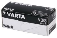 Varta V386 - Single-use battery - SR43 - Silver-Oxide (S) - 1.55 V - 1 pc(s) - 115 mAh
