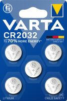 1x5 Varta electronic CR 2032 Lithium Knopfzelle 06032 101 415 Batterien