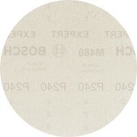 Bosch EXPERT Netzschleifscheibe M480,125mm,K240, 5x Schleifblätter