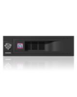 ICY BOX IB-168SK-B - 13.3 cm (5.25") - Carrier panel - 3.5" - SATA - SATA II - SATA III - Black - Plastic - Stainless steel