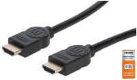 MANHATTAN Premium HDMI-Kabel Ethernet-Kanal 4K@60HZ 1m (354837)