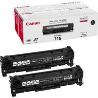 1x2 Canon Toner Cartridge 718 BK VP Toner
