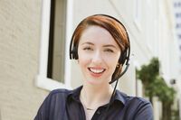 Logitech USB Headset Stereo H650e - Wired - Office/Call center - 50 - 10000 Hz - 120 g - Headset - Black - Silver