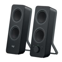 Logitech Z207 Bluetooth Computer Speakers - EU plug - 2.0 channels - Wired & Wireless - 5 W - Black