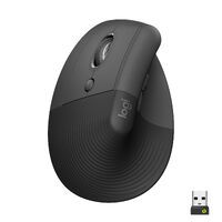 Logitech Lift Left Grafit Ergonomische vertikale Maus Mäuse PC -kabellos-