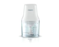 Philips Daily Collection Chopper HR1393/00 - 0.7 L - Transparent - White - Plastic - 450 W - 220-240 V - 50 - 60 Hz