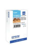 Epson Tintenpatrone XXL cyan T 701 WorkForce Pro       T 7012 Druckerpatronen