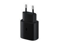 Samsung Schnellladegerät USB-C 25W 1 m black Ladegeräte - USB -