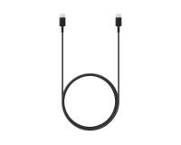Samsung Mobilfunkzubehör Samsung Galaxy Cable USB Type C to USB-C 1.8m Black (EP-DX310JBEGEU)