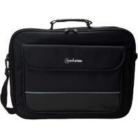 Manhattan Empire Laptop Bag 17.3" - Clamshell design - Accessories Pocket - Shoulder Strap (removable) - Notebook Case - Black - Three Year Warranty - Briefcase - 43.2 cm (17") - 900 g