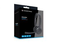 Conceptronic POLONA04B Stereo-Headset PC-Headsets