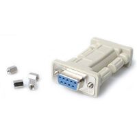 STARTECH.COM DB9 RS232 Serial Null Modem Adapter - F/F (NM9FF)