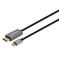 MANHATTAN 8K@60Hz USB-C auf DisplayPort 1.4 Adapterkabel 2m (354844)